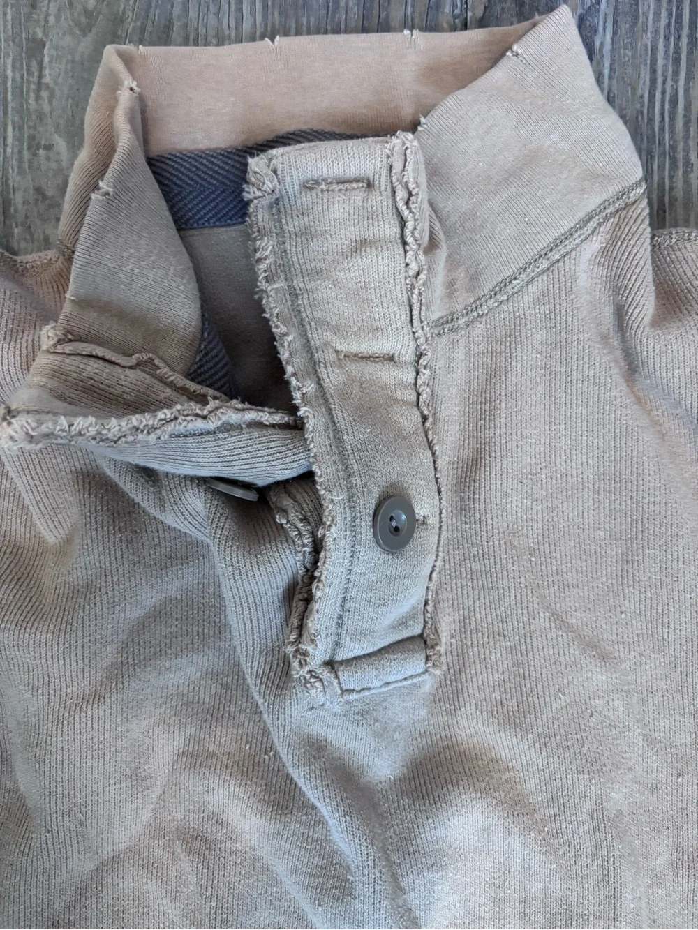 Pullover Knit Half-Placket Sweater